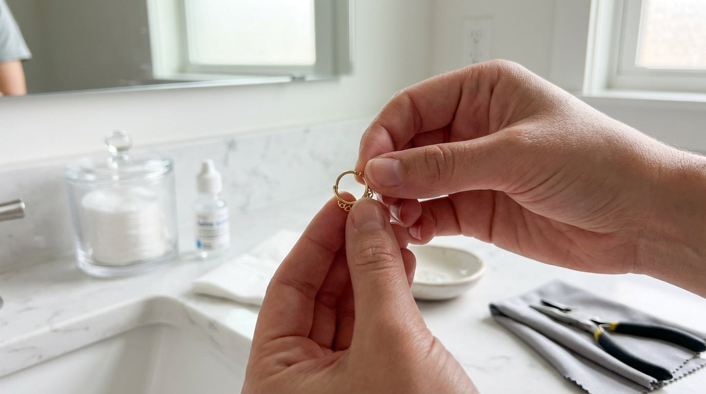 How to Open a Hinged Nose Ring: Step-by-Step Guide