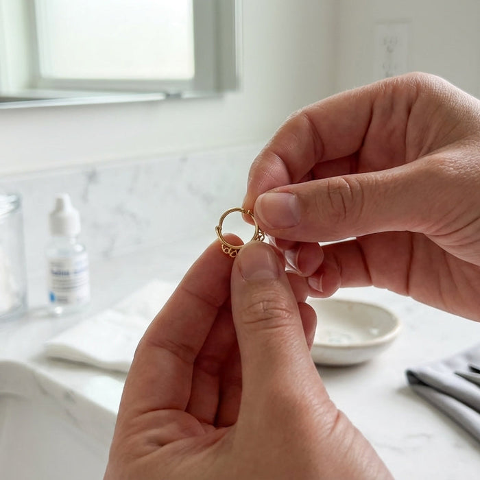 How to Open a Hinged Nose Ring: Step-by-Step Guide