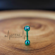 Tongue Ring PVD Coated Surgical Steel Piercing Barbells In Mix Colors
