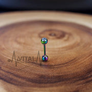 Tongue Ring PVD Coated Surgical Steel Piercing Barbells In Mix Colors