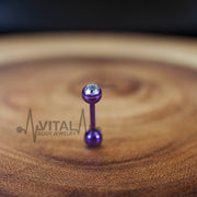 Tongue Ring PVD Coated Surgical Steel Piercing Barbells In Mix Colors