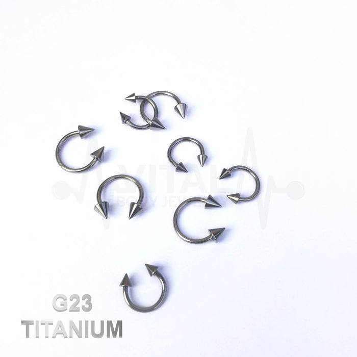 16G ASTM F136 Titanium Septum Ring Silver/ Septum Clicker/ Septum Piercing/ Titanium  Septum Ring/ Hinged Septum Hoop/ Daith Hoop 1.28/10mm - Etsy