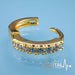 18G Hinged Hoop Earrings with CZ Stones for Nose, Ear, Cartilage and more