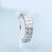 30 Gem, 20G Bendable Hoop Rings for Ear Cartilage, Eyebrow, Nose and More - Vital Body Jewelry