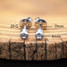 20G Surgical Steel Stud Earrings in Silver and Gold Color - Vital Body Jewelry